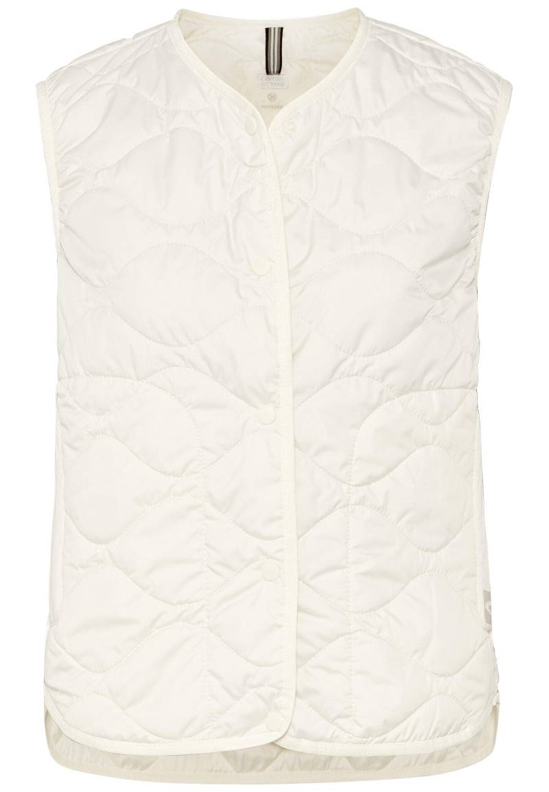 camel active - Steppweste aus recyceltem Polyester bone white - Gr. - 40 von camel active