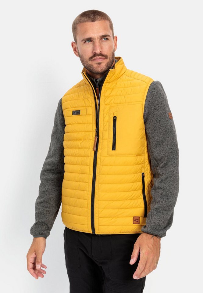 camel active Steppweste mit leichtem Futter mit Stehkragen von camel active