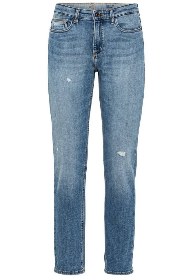 camel active Straight-Jeans Camel Active Damen Denim aus Organic Cotton von camel active