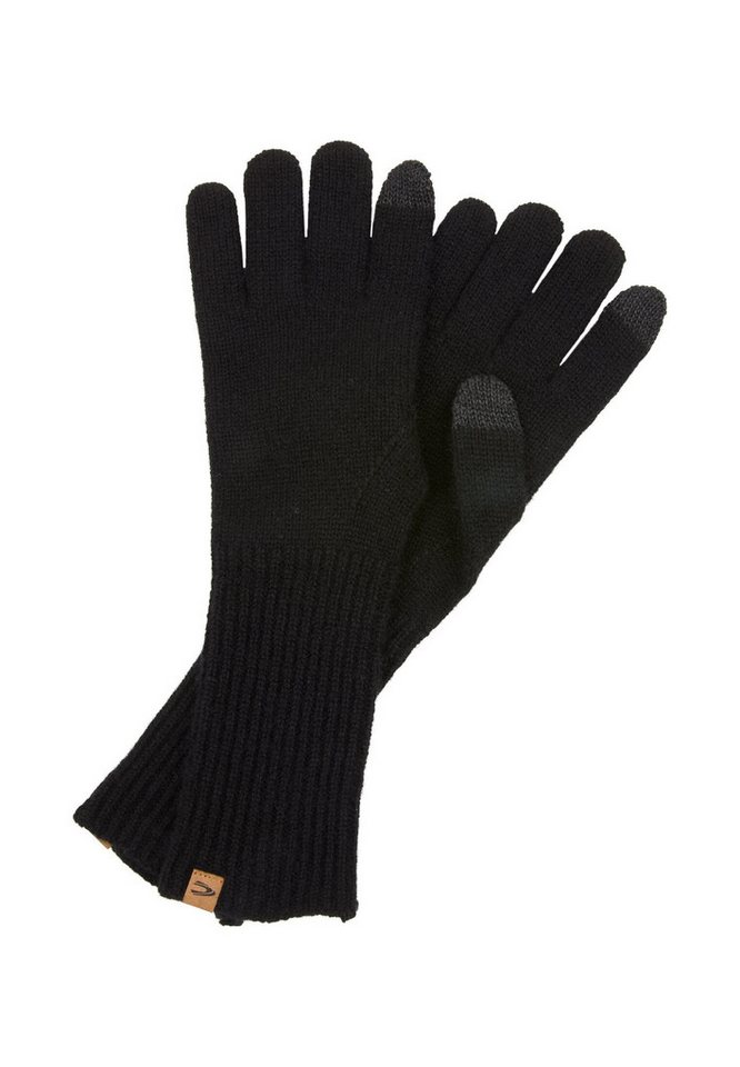 camel active Strickhandschuhe mit Rippenstruktur von camel active