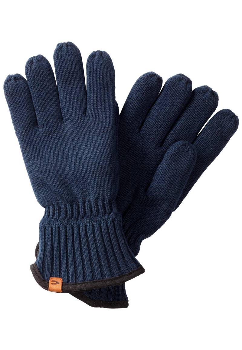 camel active - Strickhandschuhe mit warmen Futter night blue - Gr. - XXL von camel active