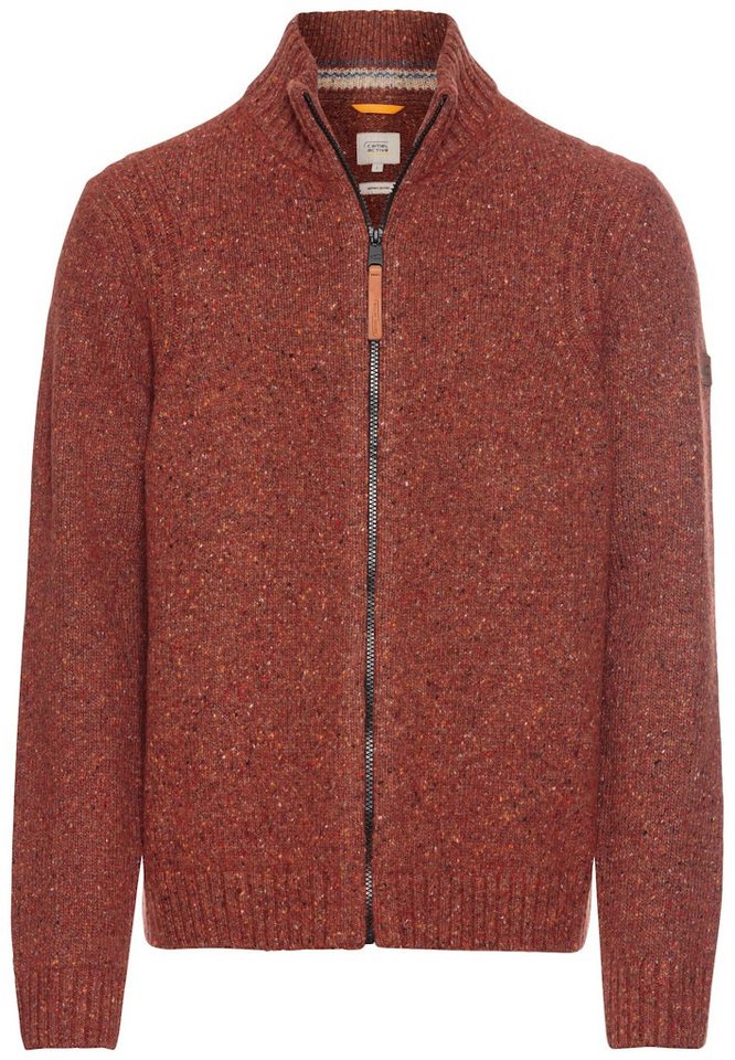 camel active Strickjacke knitted Jacket von camel active