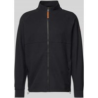 camel active Strickjacke mit Stehkragen in Graphit, Größe XL von camel active
