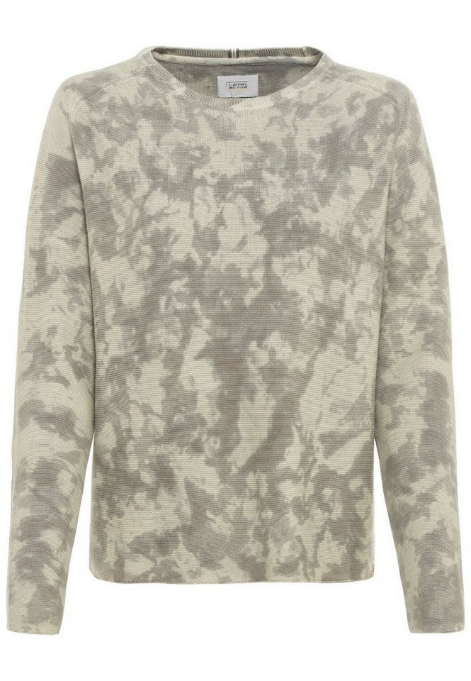 camel active Strickpullover Feinstrickpullover aus Baumwolle von camel active