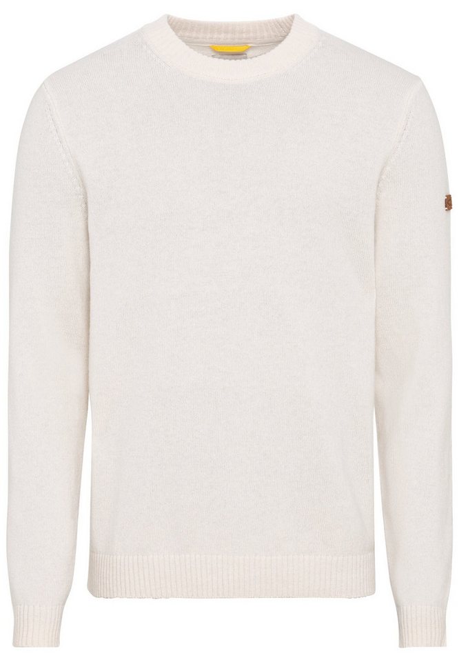 camel active Strickpullover Feinstrickpullover aus reiner Lammwolle von camel active