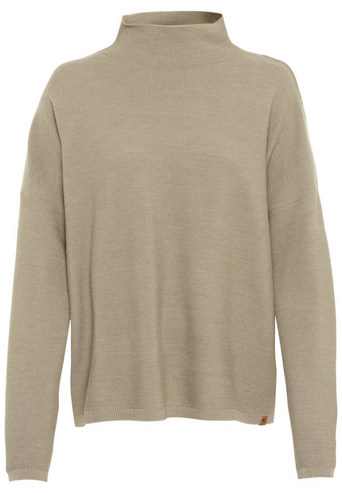 camel active Strickpullover Pullover mit weitem Turtleneck von camel active