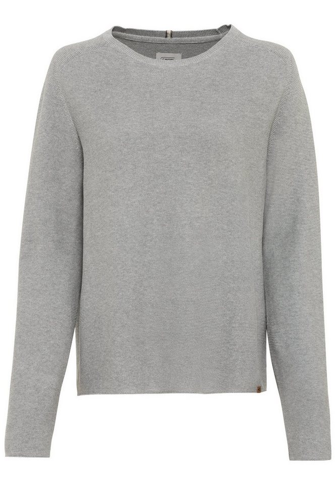 camel active Strickpullover Strickpullover aus reiner Baumwolle von camel active