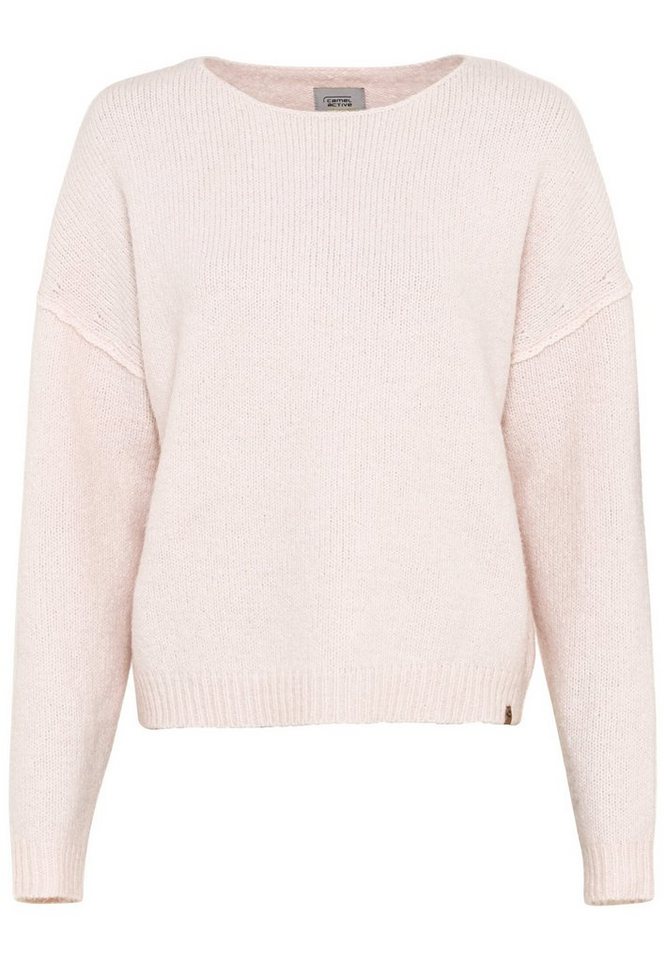 camel active Strickpullover Strickpullover mit Rundhalsausschnitt camel active Strickpullover Strickpullover mit Rundhalsausschnitt von camel active