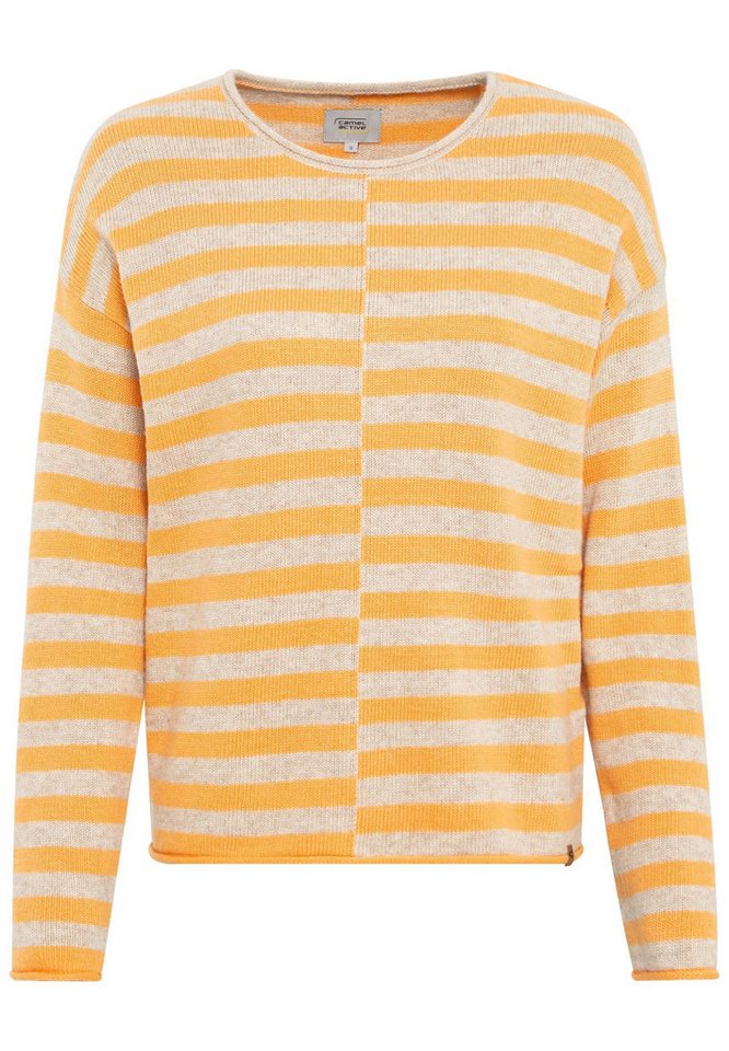 camel active Strickpullover Strickpullover mit Streifenmuster camel active Strickpullover Strickpullover mit Streifenmuster von camel active