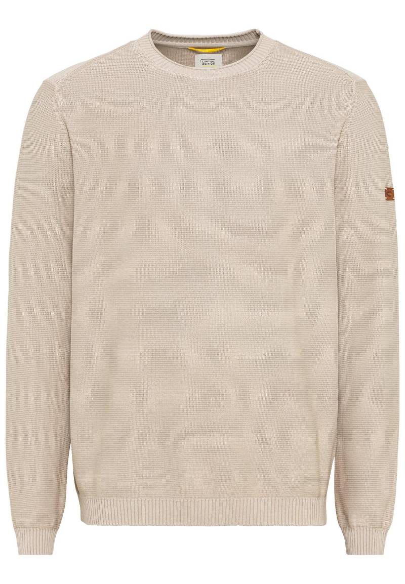 camel active - Strickpullover aus Organic Cotton - Gr. - XXL von camel active