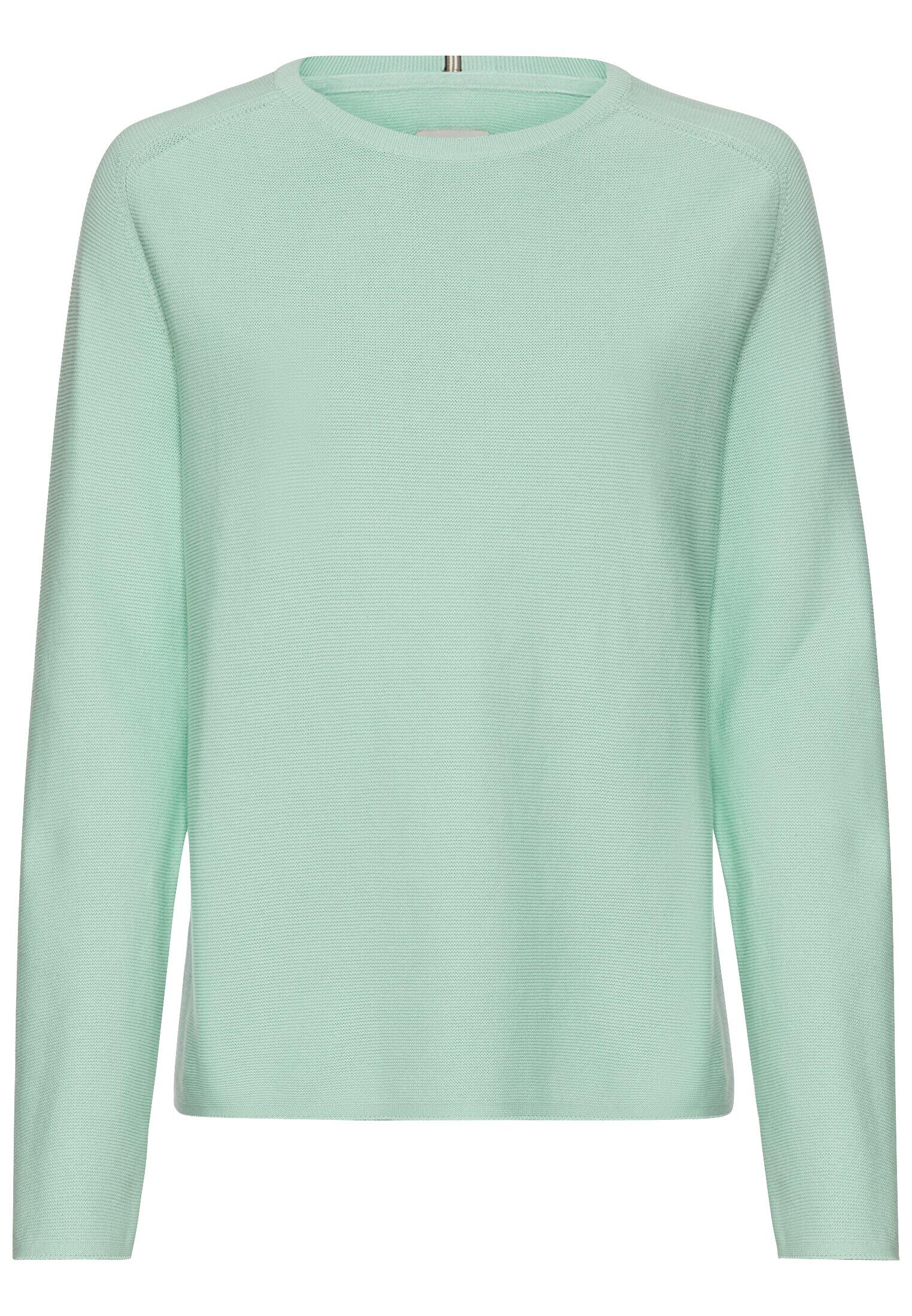 camel active - Strickpullover aus reiner Baumwolle light peppermint - Gr. - XL von camel active
