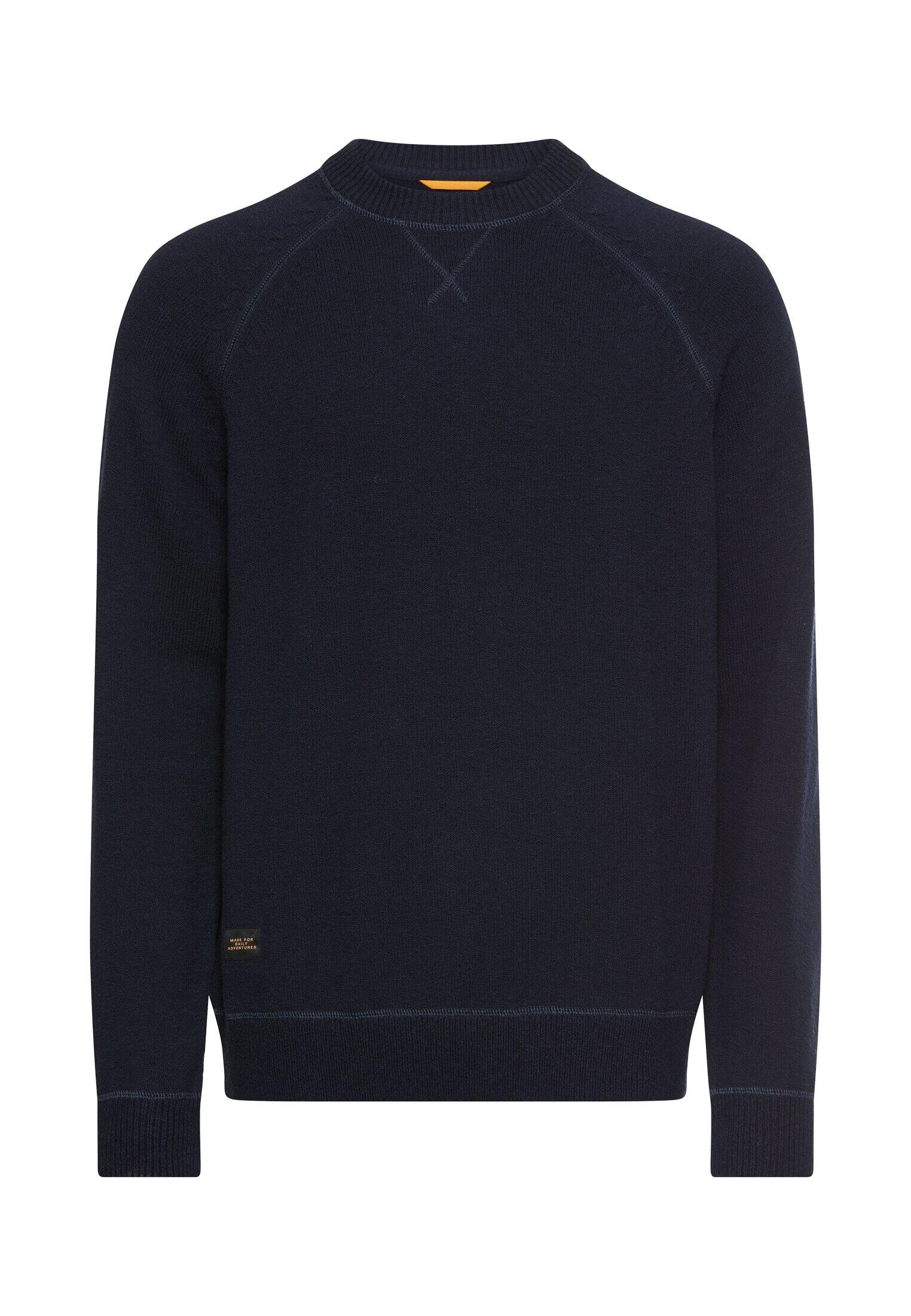 camel active - Strickpullover mit Rundhalsausschnitt dark navy - Gr. - 3XL von camel active