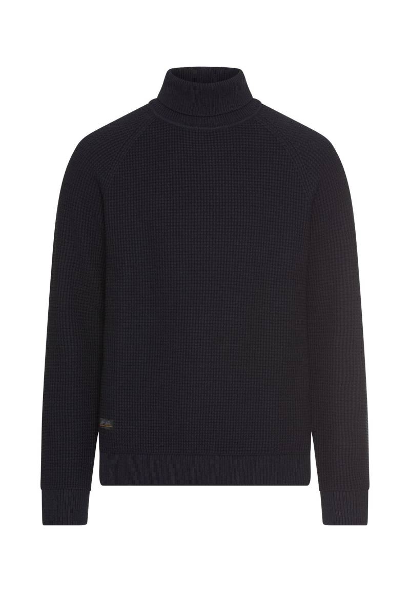 camel active - Strickpullover mit Stehkragen dark navy - Gr. - XL von camel active