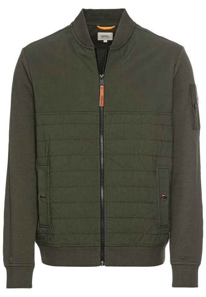 camel active Sweatjacke Sweatjacke mit Bomberkragen von camel active
