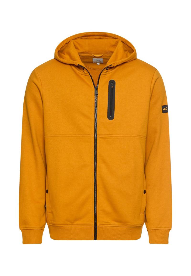 camel active - Sweatjacke mit Kapuze burned yellow - Gr. - XXL von camel active