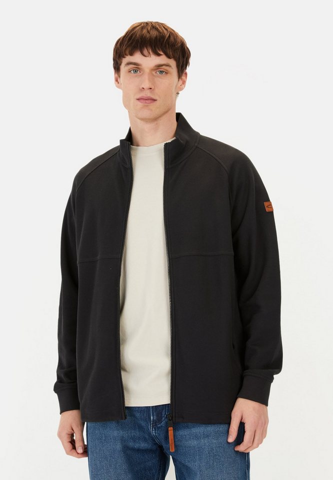 camel active Sweatjacke mit Stehkragen Langarm Stehkragen von camel active