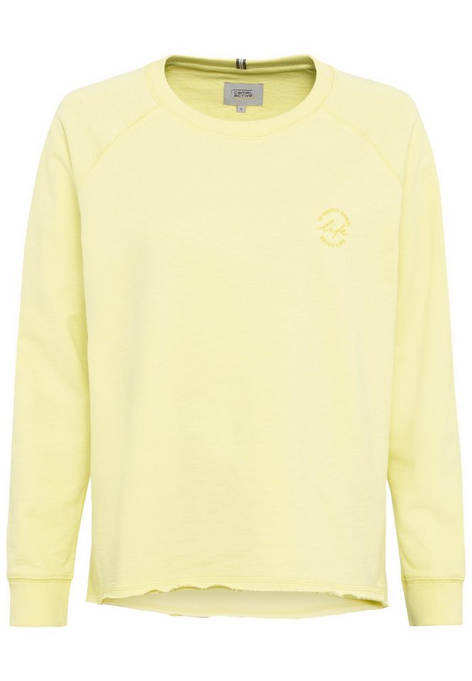 camel active Sweatshirt Rundhals Sweatshirt mit tonalem Rubber Print camel active Sweatshirt Rundhals Sweatshirt mit tonalem Rubber Print von camel active