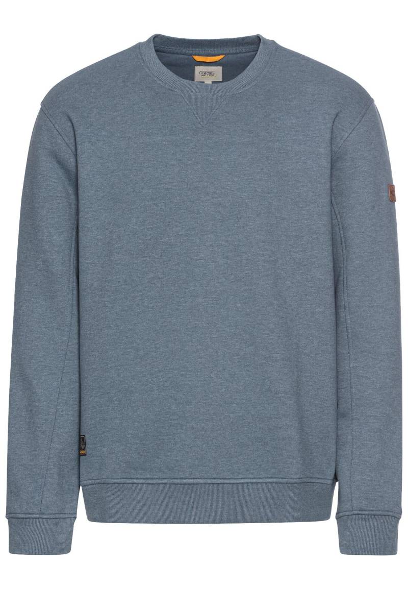 camel active - Sweatshirt aus einem Baumwollmix denim blue - Gr. - XL von camel active