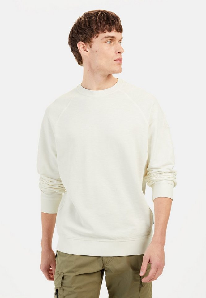 camel active Sweatshirt aus reiner Baumwolle Langarm Rundhals von camel active