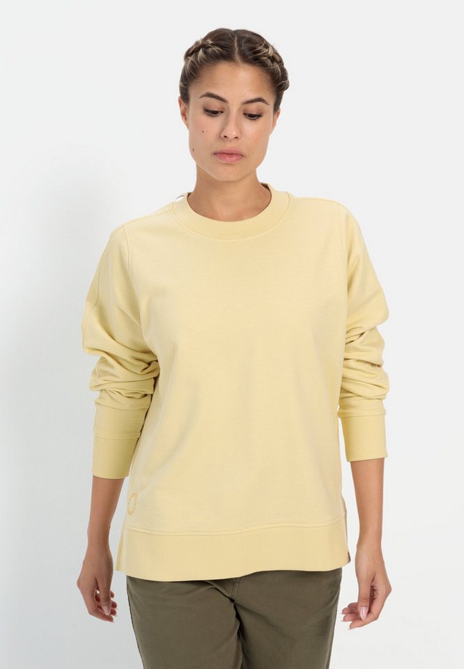camel active Sweatshirt aus reiner Baumwolle Langarm Rundhals von Camel Active
