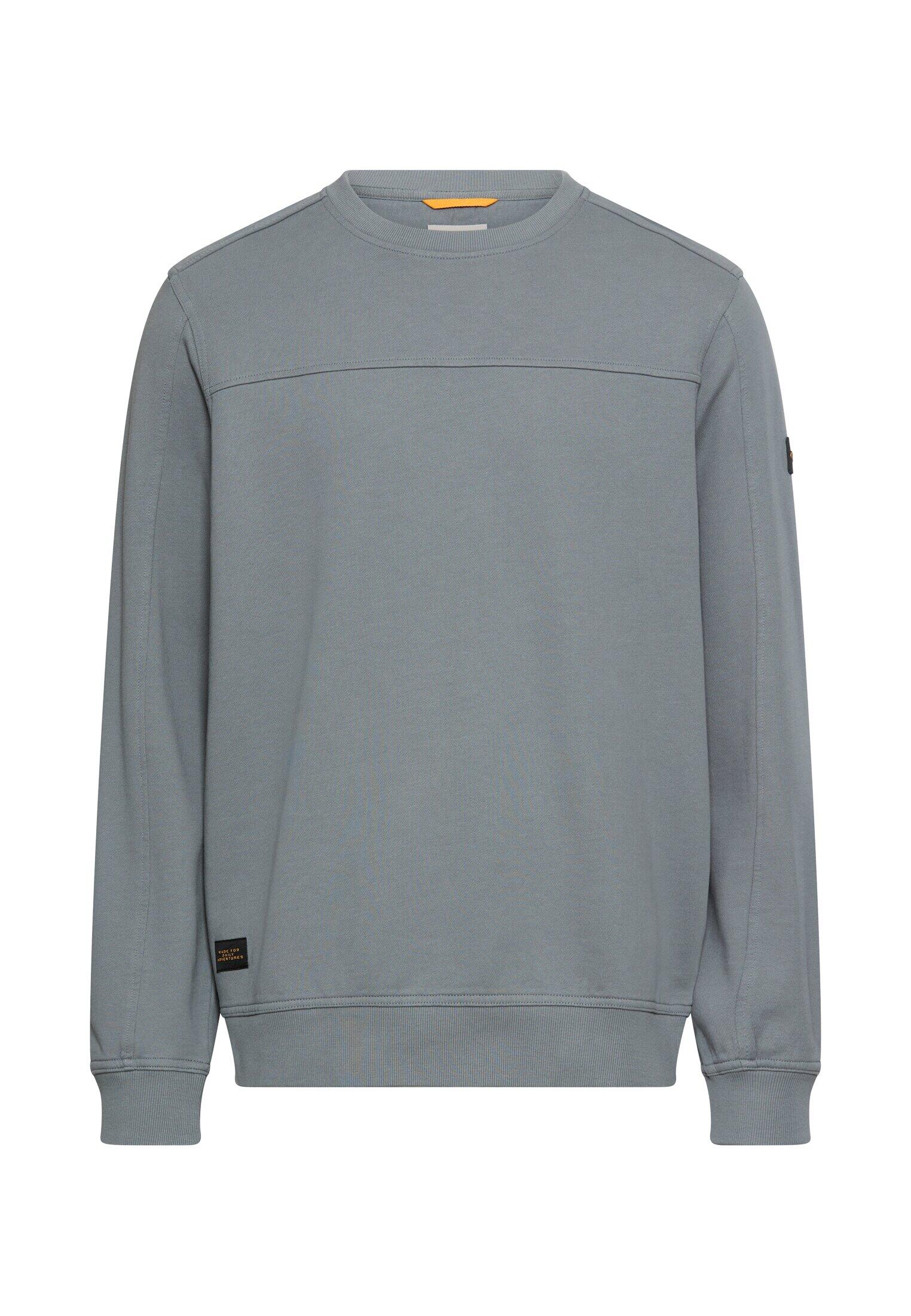 camel active - Sweatshirt mit Rundhalsausschnitt stormy blue - Gr. - L von camel active