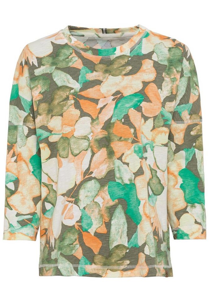 camel active T-Shirt T-Shirt mit Allover-Print von camel active