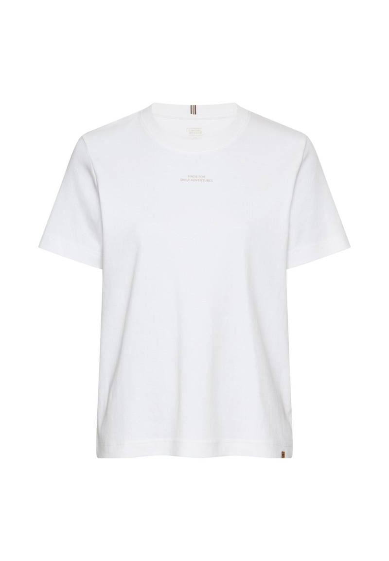 camel active - T-Shirt aus Organic Cotton bright white - Gr. - L von camel active