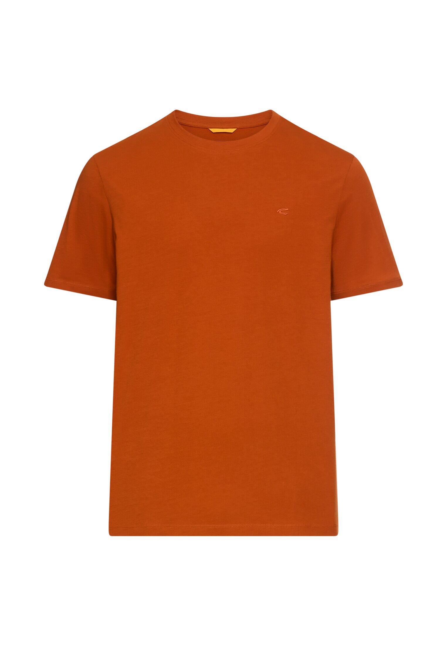 camel active - T-Shirt aus reiner Baumwolle cinnamon - Gr. - XXL von camel active
