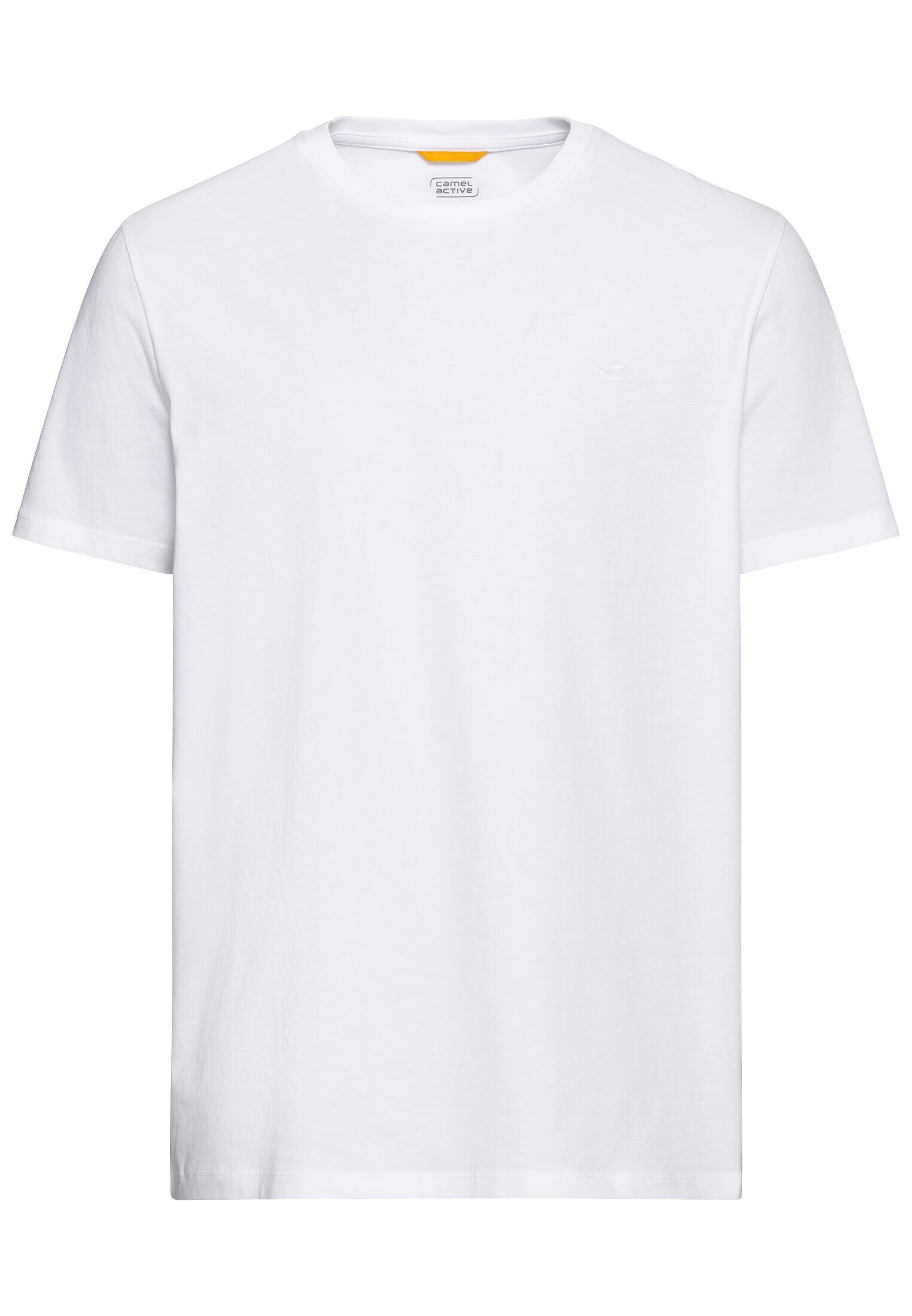 camel active - T-Shirt aus reiner Baumwolle white - Gr. - 3XL von camel active