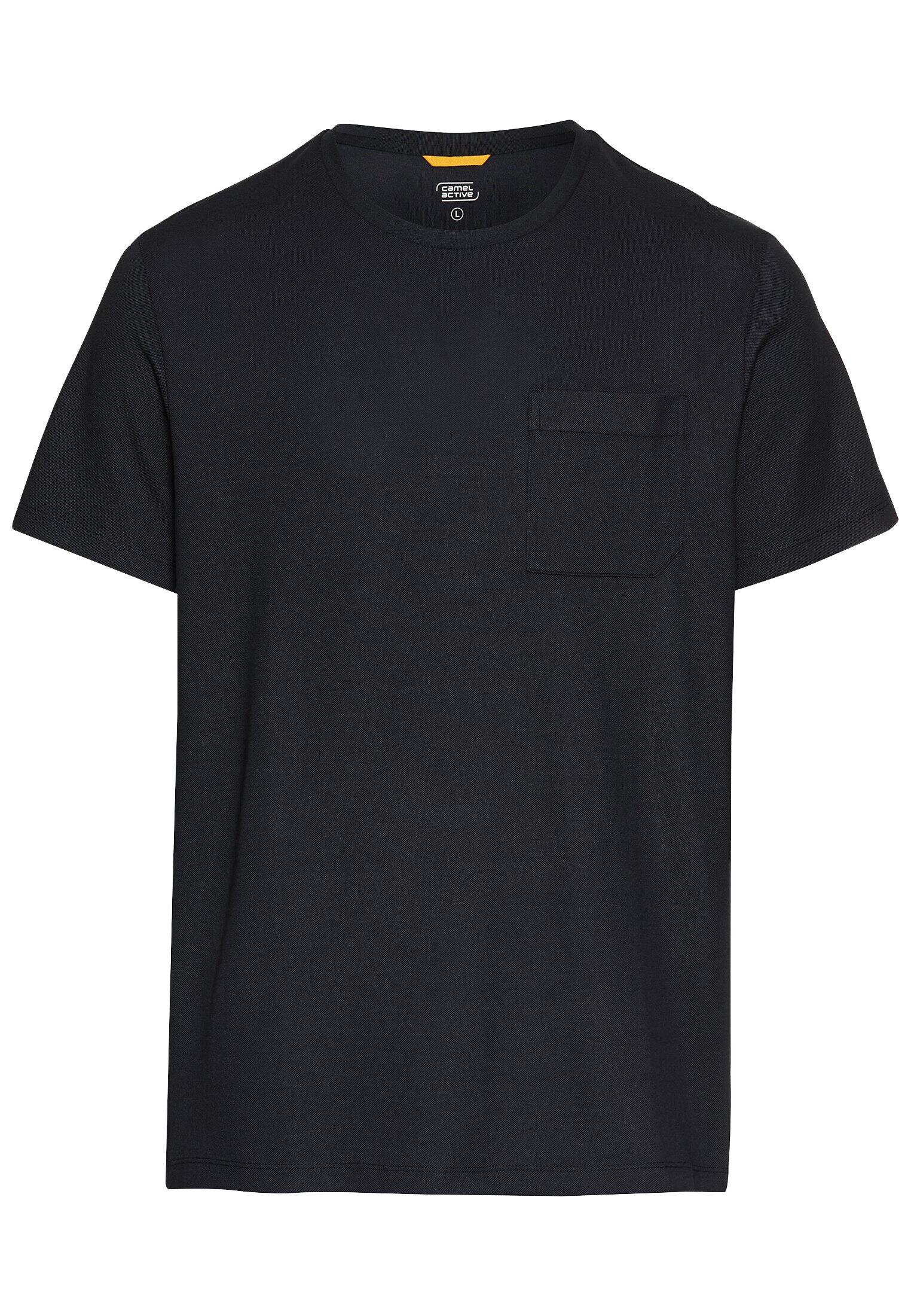 camel active - T-Shirt mit Brusttasche dark navy - Gr. - XXL von camel active