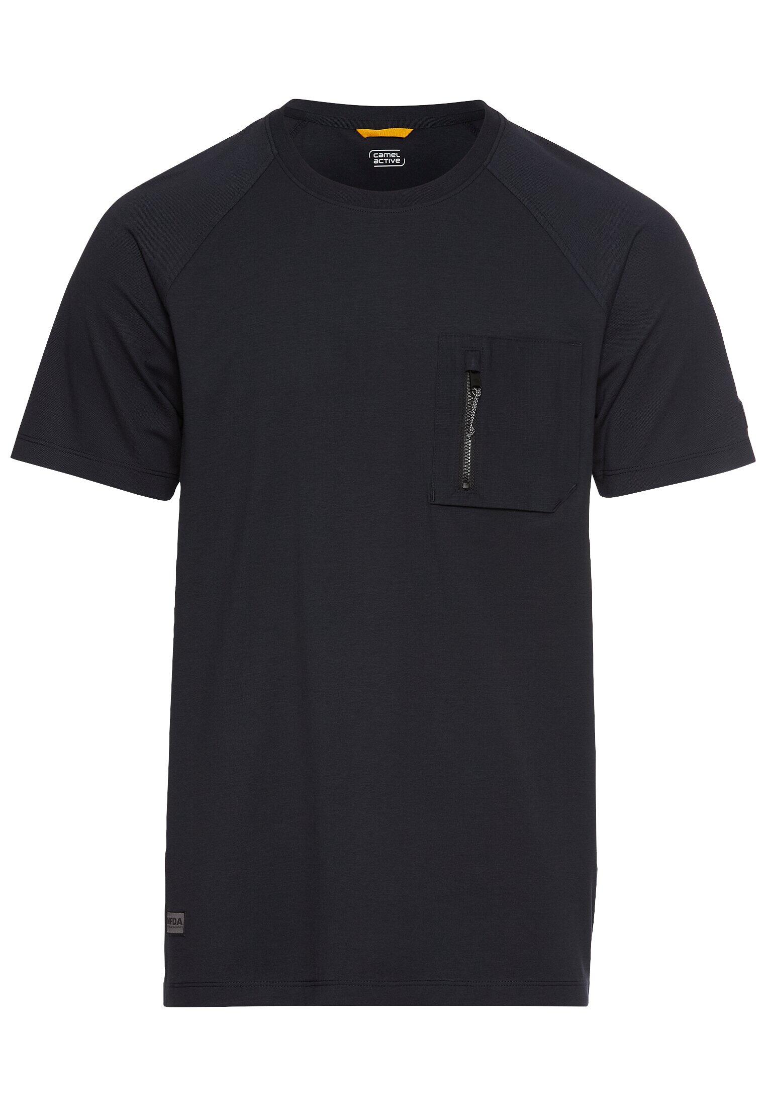 camel active - T-Shirt mit Cooling Effekt dark navy - Gr. - XXL von camel active