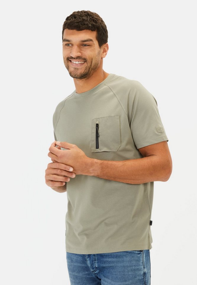 camel active T-Shirt mit Cooling Effekt Kurzarm Rundhals von camel active