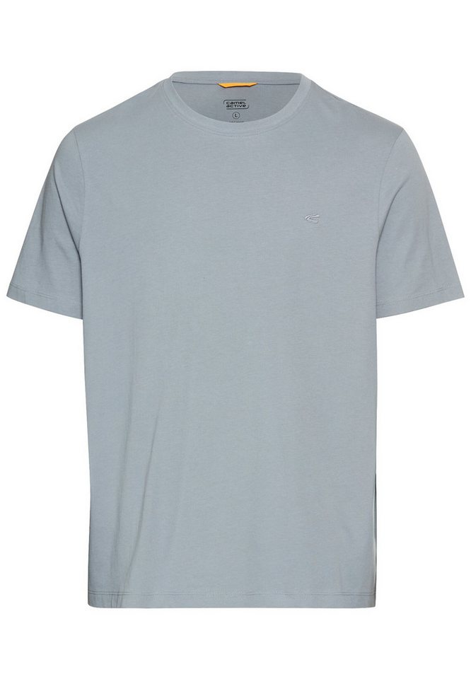 camel active T-Shirt mit Logo-Stickerei von camel active
