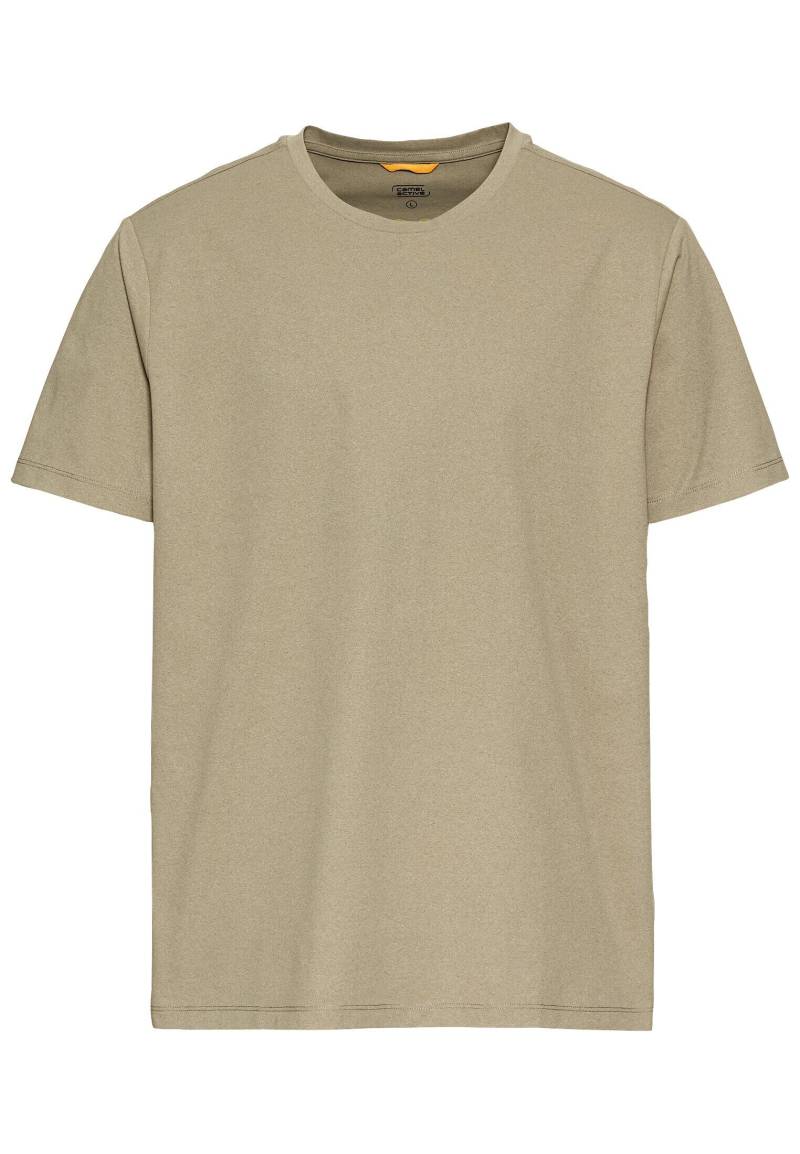 camel active - T-Shirt mit Rückenprint khaki - Gr. - 3XL von camel active