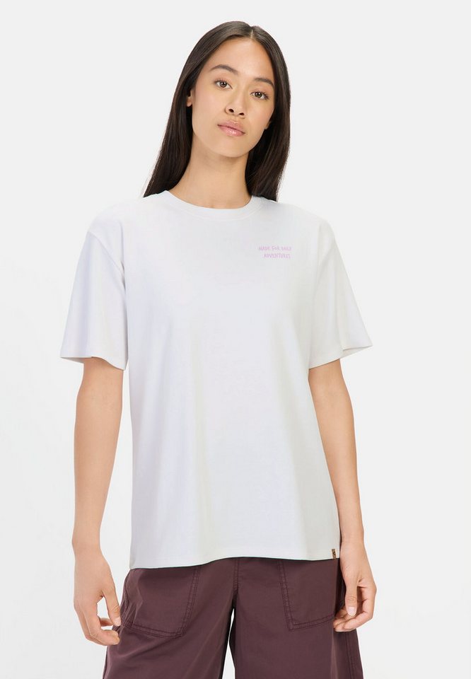 camel active T-Shirt mit Rückenprint Kurzarm Rundhals von camel active