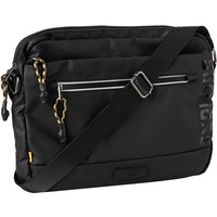 camel active Herren Umhängetasche schwarz Mikrofaser/Nylon von camel active