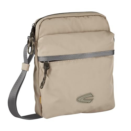 camel active Terra Herren Umhängetasche Crossbody Bag Klein Beige von camel active
