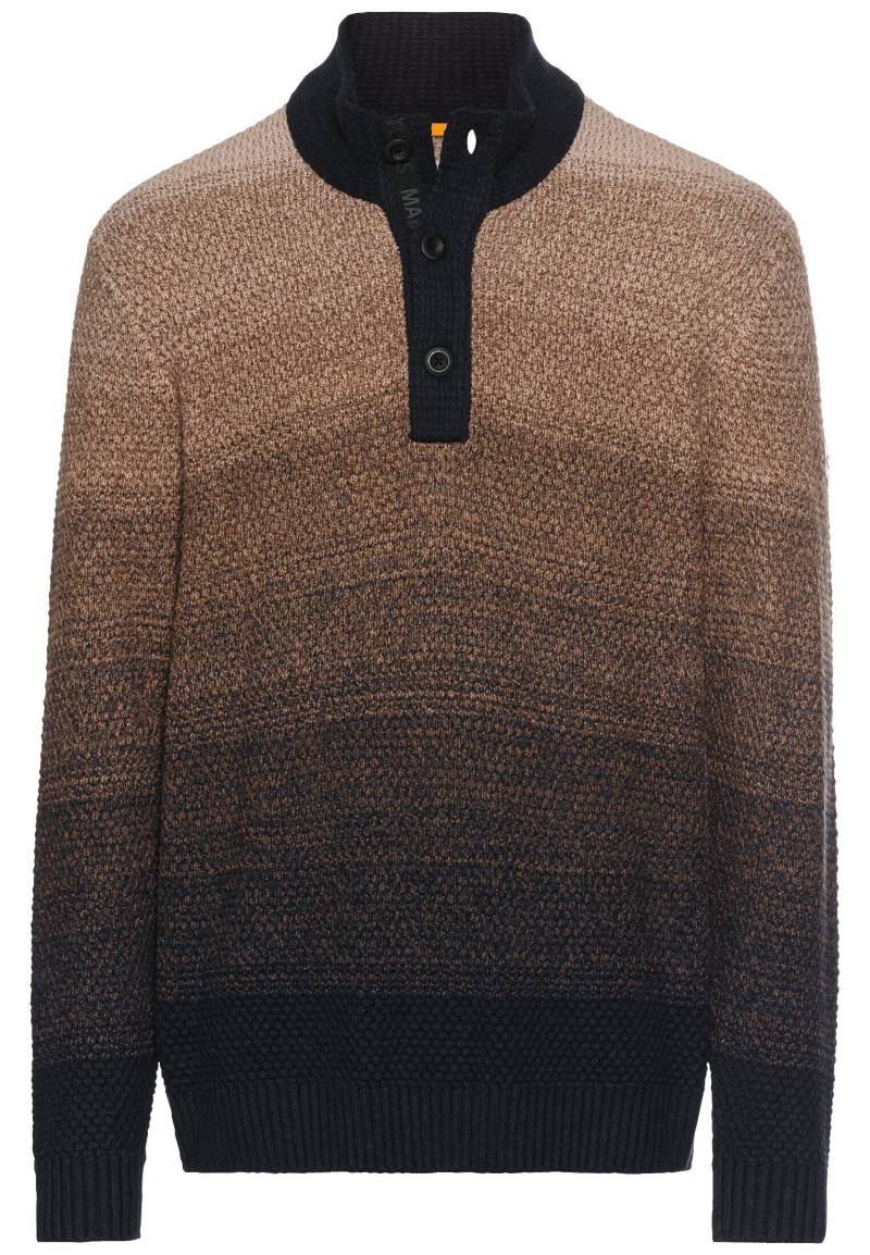camel active - Troyer Pullover aus einem Baumwollmix sepia brown - Gr. - M von camel active