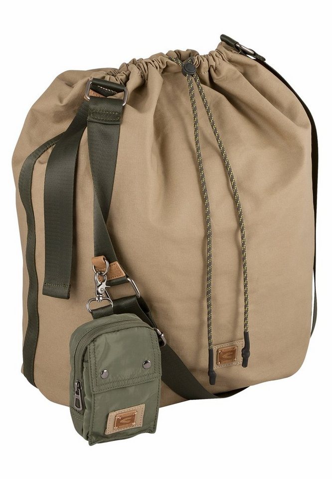camel active Umhängetasche Cross Bag aus leichtem Canvas Material von camel active