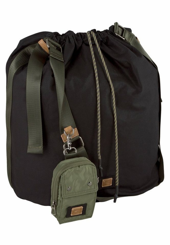camel active Umhängetasche Cross Bag aus leichtem Canvas Material von camel active