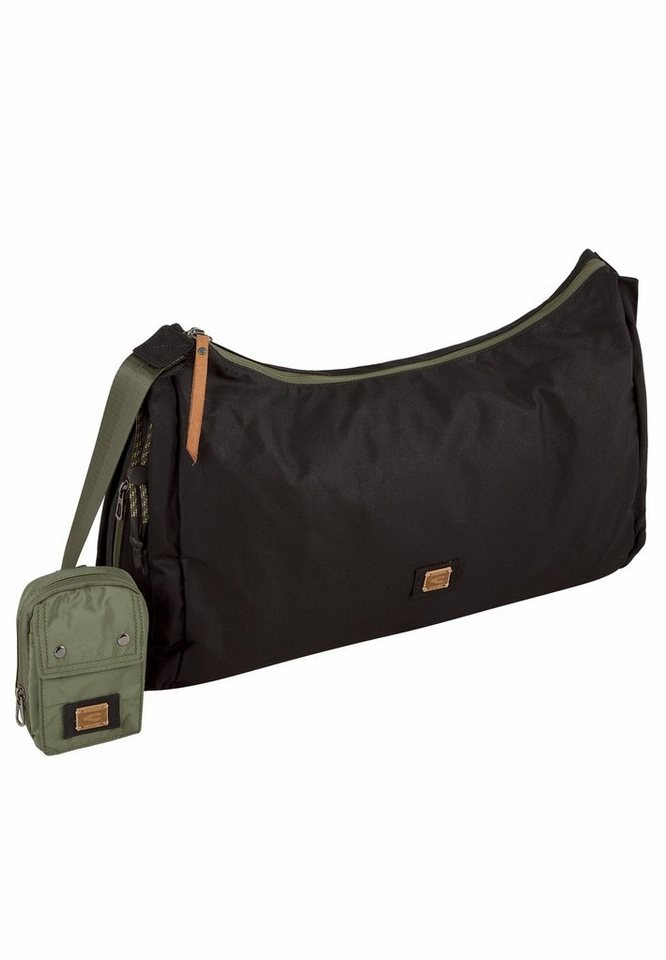 camel active Umhängetasche Hobobag aus Canvas von camel active