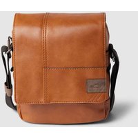 camel active Umhängetasche mit Label-Patch in Cognac, Größe 1 von camel active