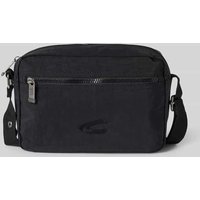 camel active Umhängetasche mit Logo-Stitching Modell 'JOURNEY' in BLACK, Größe 1 von camel active