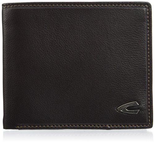 camel active Vegas Herren Geldbörse Querformat RFID Leder Mittelgroß Braun von camel active