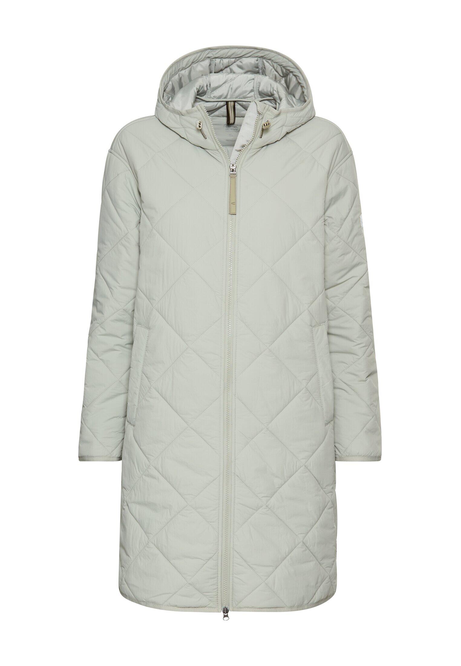 camel active - Wasserabweisender Parka mit einem Zwei-Wege Reißverschluss light sage - Gr. - 42 von camel active