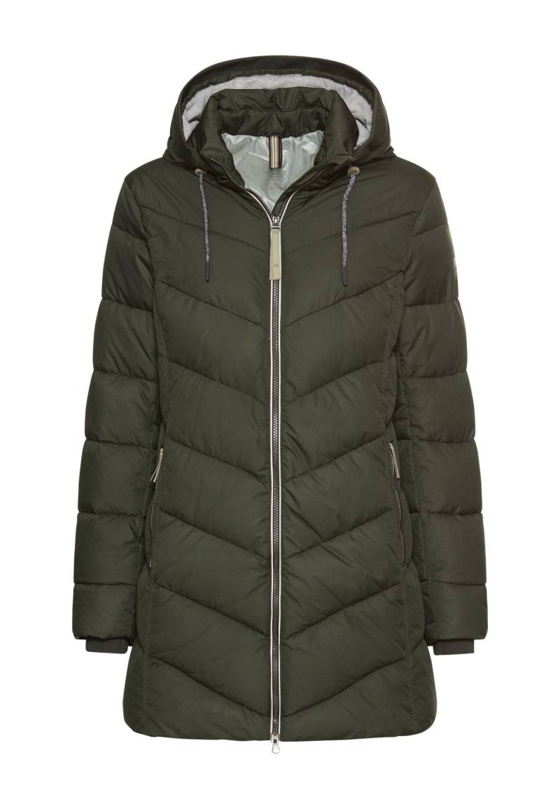 camel active - Wattierte Jacke mit abnehmbarer Kapuze forest - Gr. - 44 von camel active