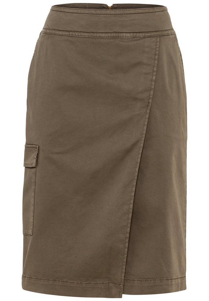 camel active Webrock Camel Active Damen Bleistift Rock mit Schlitz von camel active