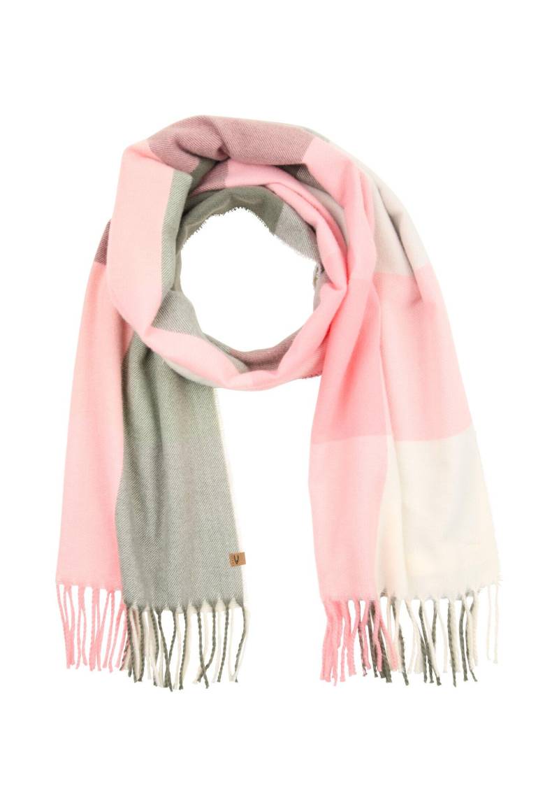 camel active - Weicher Schal mit Fransen winter berry - Gr. - OS von camel active