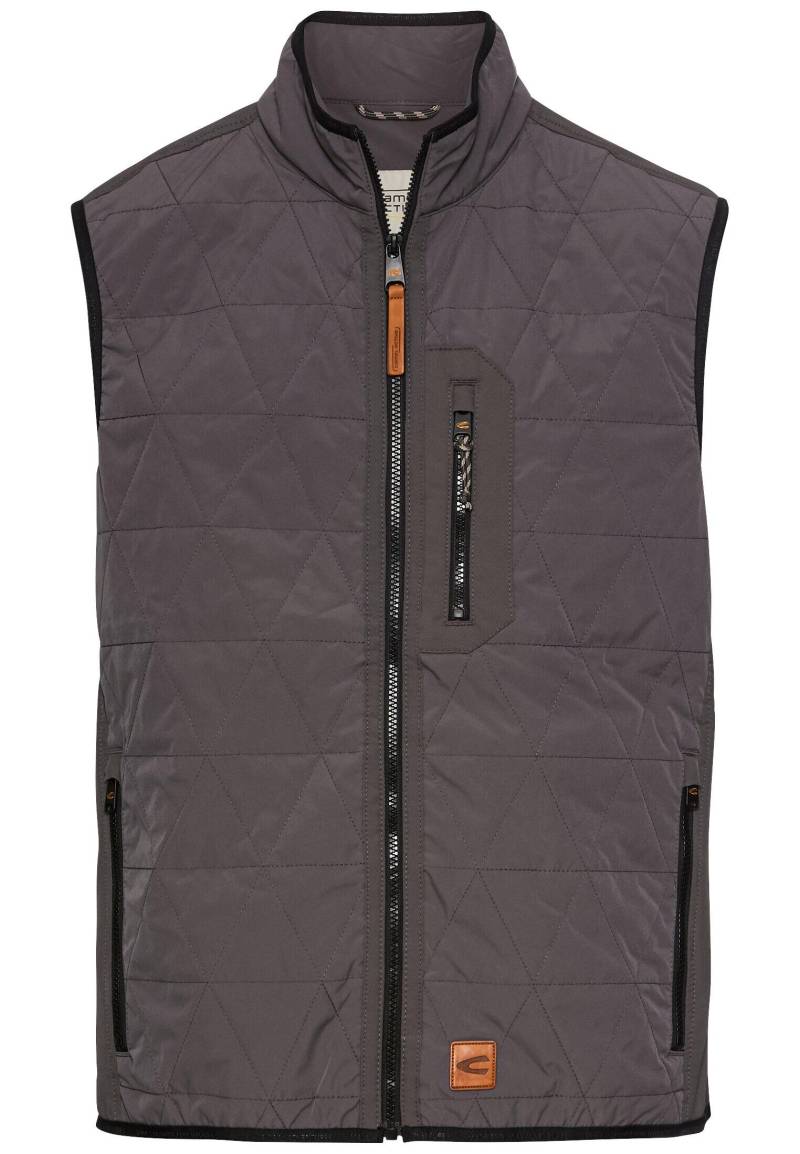 camel active - Weste mit Stehkragen thunderstorm - Gr. - 54 von camel active
