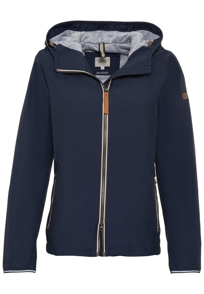 camel active Windbreaker Leichter Windbreaker aus recyceltem Polyester von camel active